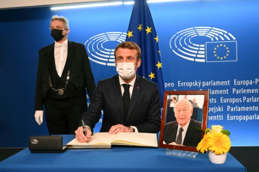 Macron présente ses priorités pour la présidence française de l'UE