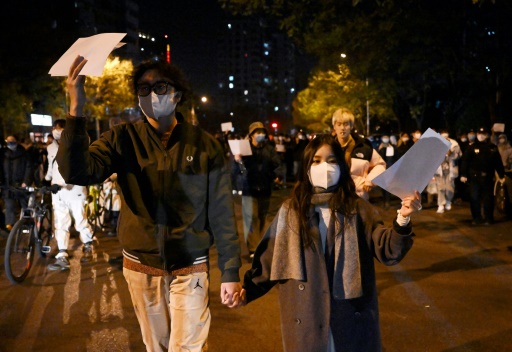 En Chine, des manifestations historiques mais vite censurées