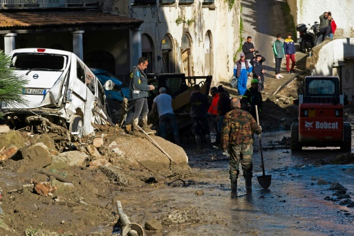 Italie : au moins sept morts à Ischia après un glissement de terrain meurtrier