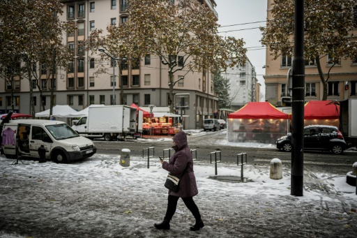 Alerte orange neige et verglas dans 33 départements de la moitié nord