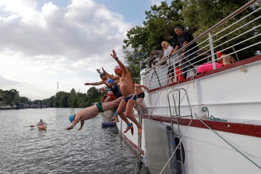 JO-2024 : à Paris, des pionniers profitent déjà de la baignade en Seine