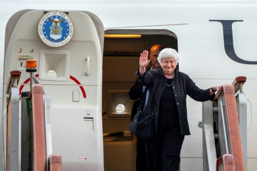 A Pékin, la secrétaire américaine au Trésor Yellen vient chercher l'apaisement