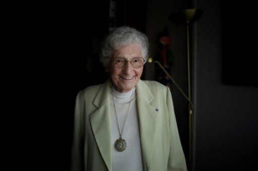 A 102 ans, l'ancienne résistante Mélanie Berger-Volle prête à brandir la flamme olympique