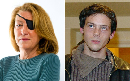 Photos de la journaliste américaine Marie Colvin (g) prise dans un lieu et à une date non spécifiés par son employeur le Sunday Times, et du photojournaliste français Rémi Ochlik, prise par l'AFP en février 2005 dans un lieu non spécifié Photos de la journaliste américaine Marie Colvin (g) prise dans un lieu et à une date non spécifiés par son employeur le Sunday Times, et du photojournaliste français Rémi Ochlik, prise par l'AFP en février 2005 dans un lieu non spécifié