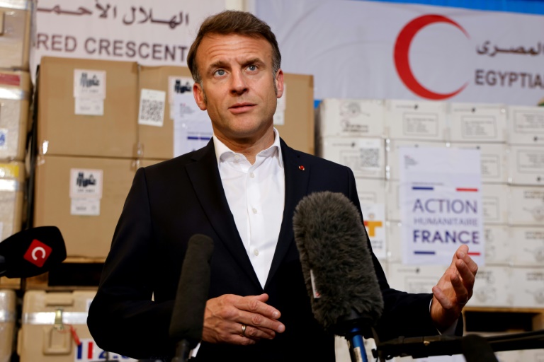 La France pourrait reconnaître l'Etat palestinien "en juin", dit Macron