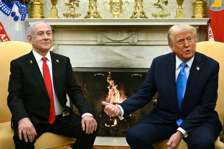 Droits de douane, Iran et Gaza au menu d'une visite de Netanyahu à Washington