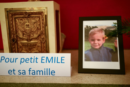 Un portrait d'Emile à la chapelle de La Bouilladisse, dans les Bouches-du-Rhône, le 21 mars 2024 Un portrait d'Emile à la chapelle de La Bouilladisse, dans les Bouches-du-Rhône, le 21 mars 2024