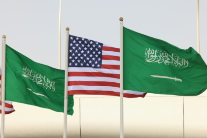 En janvier, le prince héritier saoudien et dirigeant de facto du royaume, Mohammed ben Salmane, s'était engagé à injecter 600 milliards de dollars dans des projets aux Etats-Unis - WIN MCNAMEE (AFP) En janvier, le prince héritier saoudien et dirigeant de facto du royaume, Mohammed ben Salmane, s'était engagé à injecter 600 milliards de dollars dans des projets aux Etats-Unis - WIN MCNAMEE (AFP)