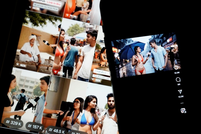 Sur internet, la vogue des fausses vidéos générées par l'IA alimente le sexisme