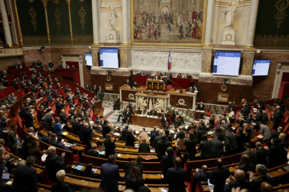 Séance à l'Assemblée nationale, le 11 février 2025 - Thibaud MORITZ (AFP) Séance à l'Assemblée nationale, le 11 février 2025 - Thibaud MORITZ (AFP)