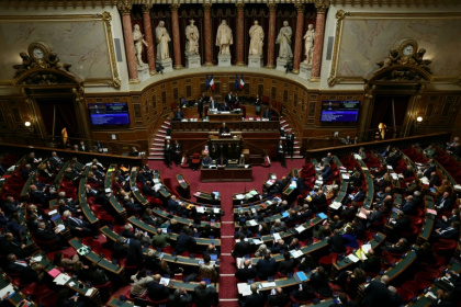Le Sénat, le 26 novembre 2024 à Paris - ALAIN JOCARD (AFP) Le Sénat, le 26 novembre 2024 à Paris - ALAIN JOCARD (AFP)
