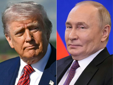 A gauche, le président américain Donald Trump, photographié à Morristown dans le New Jersey (Etats-Unis) le 23 mai 2025, et à droite le président russe Vladimir Poutine à Moscou, en Russie, le 28 mai 2025 - SAUL LOEB, Pavel Bednyakov (AFP) A gauche, le président américain Donald Trump, photographié à Morristown dans le New Jersey (Etats-Unis) le 23 mai 2025, et à droite le président russe Vladimir Poutine à Moscou, en Russie, le 28 mai 2025 - SAUL LOEB, Pavel Bednyakov (AFP)