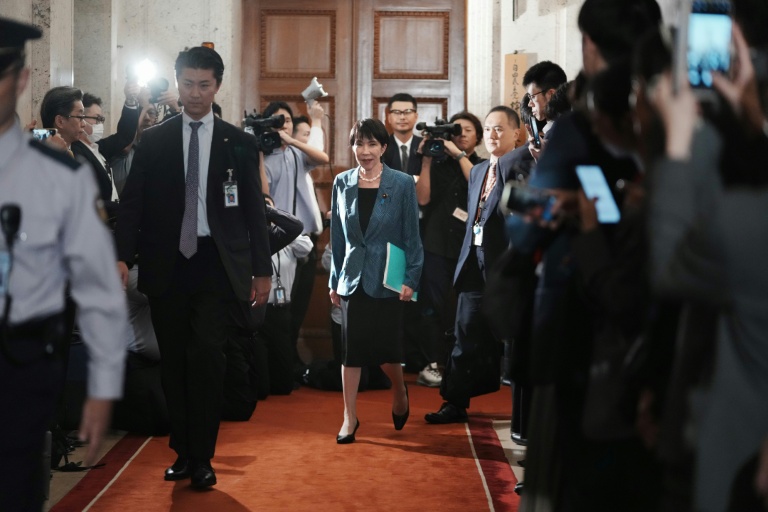 La conservatrice Sanae Takaichi devient la première femme Premier ministre du Japon La conservatrice Sanae Takaichi devient la première femme Premier ministre du Japon