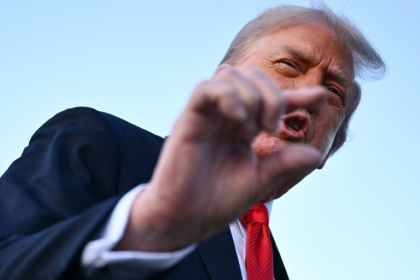 Le président américain Donald Trump à la base aérienne d'Andrews, dans le Maryland, le 7 septembre 2025 - Mandel NGAN (AFP)