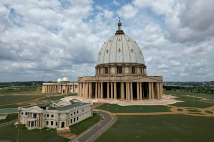 La basilique de Yamoussoukro, le 7 octobre 2025 - Issouf SANOGO (AFP)