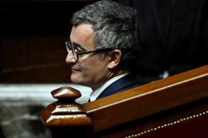 Le ministre de la Justice Gerald Darmanin, a l'Assemblée Nationale, à Paris, le 19 novembre 2025 - JULIEN DE ROSA (AFP)