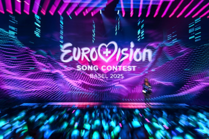 Le concours Eurovision de la Chanson 2025, le 14 mai 2025 à Bâle, en Suisse - Fabrice COFFRINI (AFP)