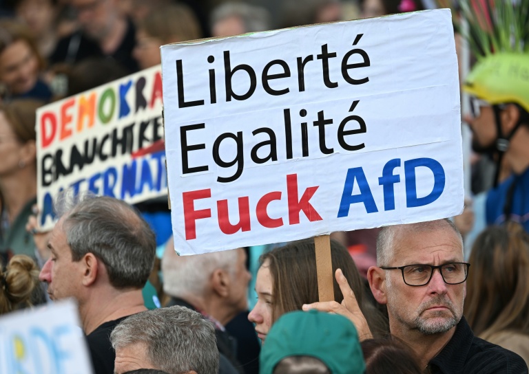 Allemagne : des dizaines de milliers de personnes manifestent contre l'extrême droite