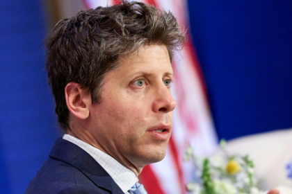 Le patron d'OpenAI, Sam Altman, lors du G20 Innovation à Chapel Hill, en Caroline du Nord, le 2 septembre 2026 - Matt RAMEY (AFP)
